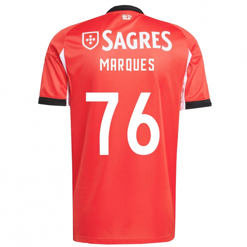 Danxen Women Gustavo Marques #76 Red White Home Jersey 2025/26 T-Shirt