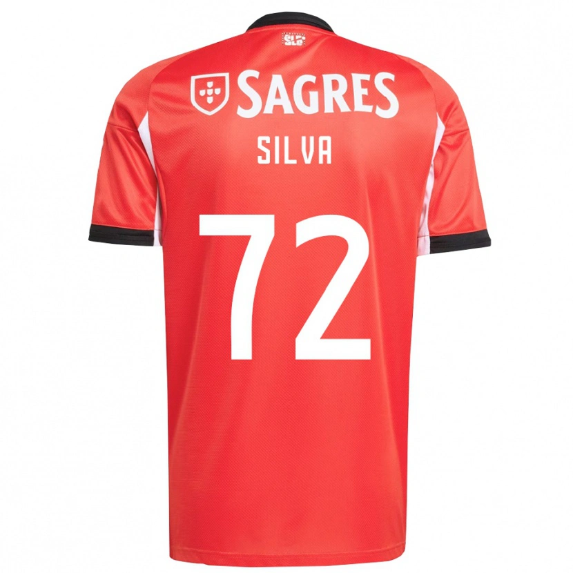 Danxen Women Matilde Silva #72 Red White Home Jersey 2025/26 T-Shirt