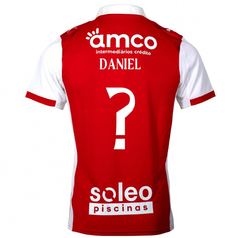 Danxen Women Paulo Daniel #0 Red White Home Jersey 2025/26 T-Shirt