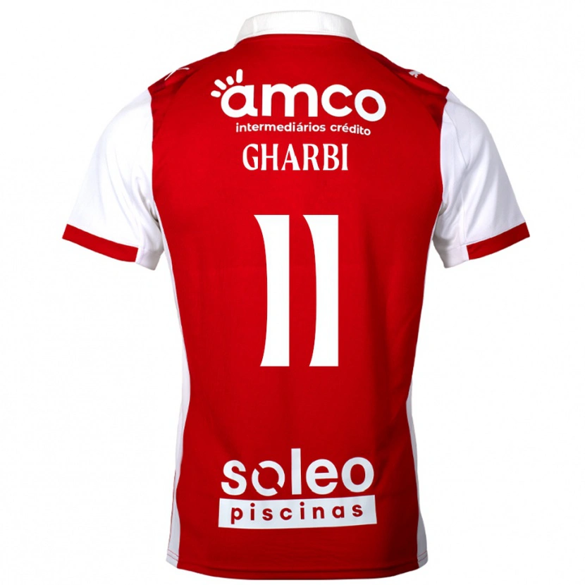 Danxen Women Ismaël Gharbi #11 Red White Home Jersey 2025/26 T-Shirt