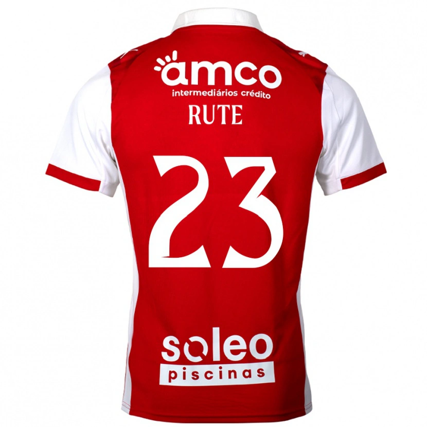 Danxen Women Ana Rute #23 Red White Home Jersey 2025/26 T-Shirt