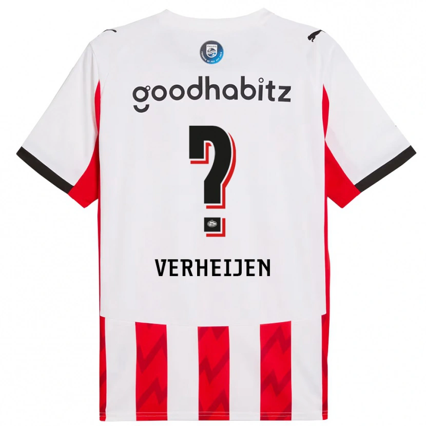 Danxen Women Janneke Verheijen #0 Red White Home Jersey 2025/26 T-Shirt