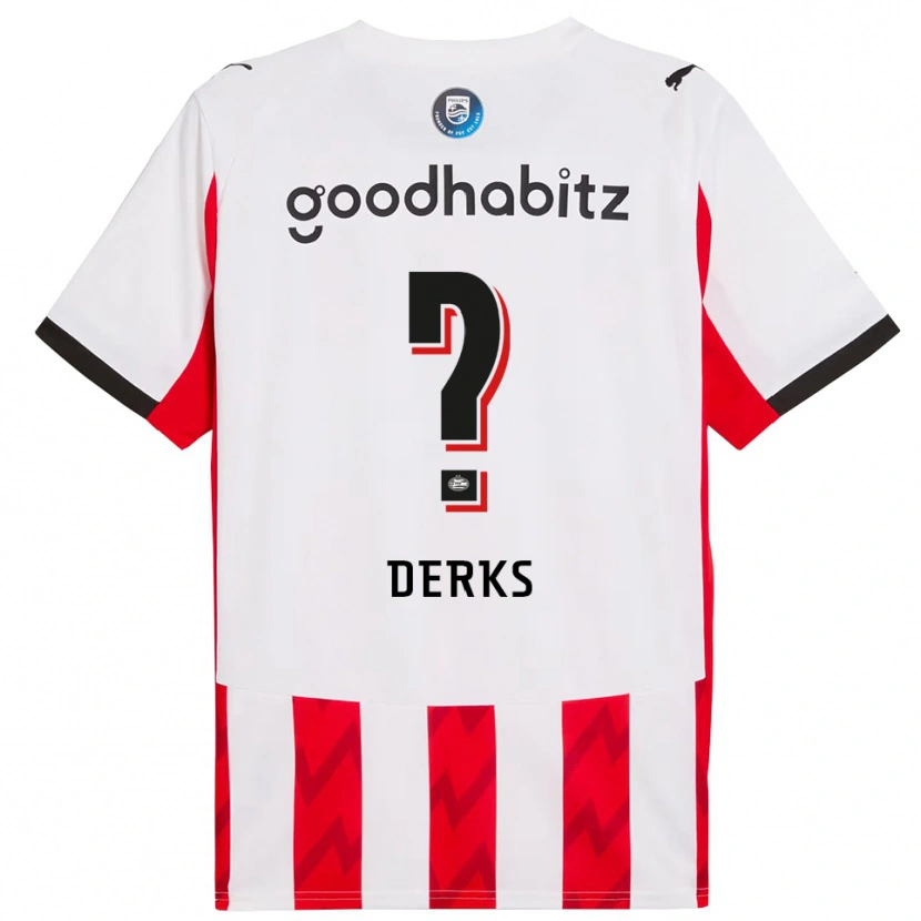 Danxen Women Ranneke Derks #0 Red White Home Jersey 2025/26 T-Shirt