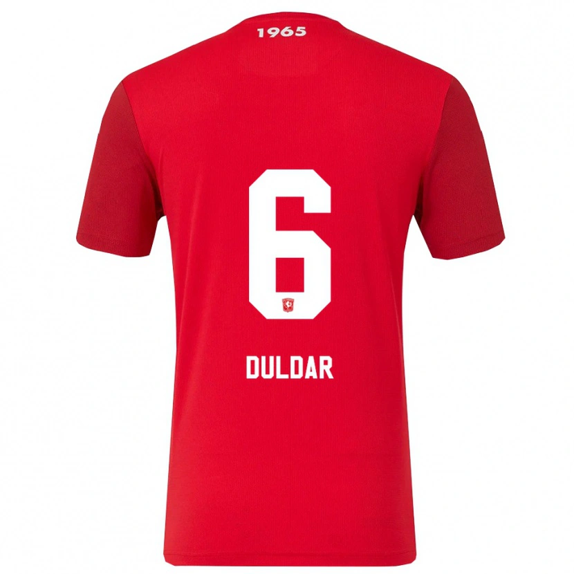 Danxen Women Battal Duldar #6 Red White Home Jersey 2025/26 T-Shirt