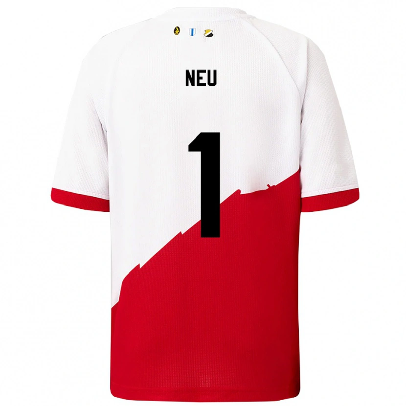 Danxen Women Luca Neu #1 White Red Home Jersey 2025/26 T-Shirt