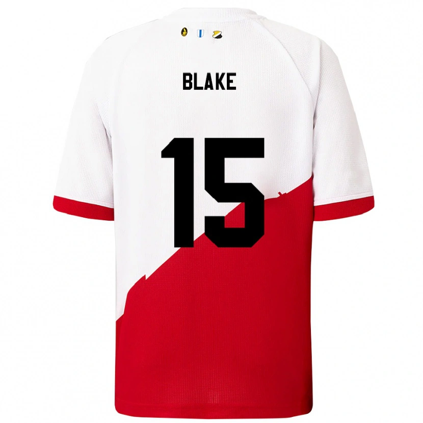 Danxen Women Adrian Blake #15 White Red Home Jersey 2025/26 T-Shirt