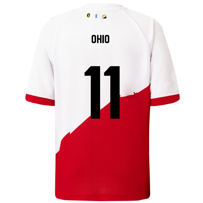 Danxen Women Noah Ohio #11 White Red Home Jersey 2025/26 T-Shirt