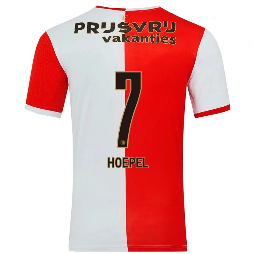 Danxen Women Jerayson Hoepel #7 Red White Home Jersey 2025/26 T-Shirt