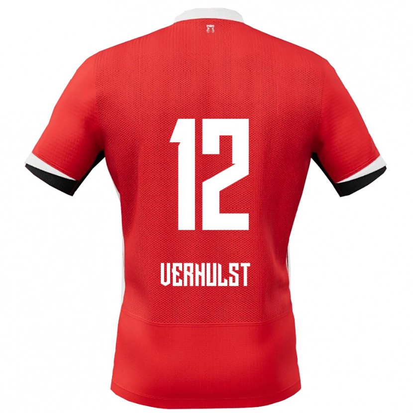 Danxen Women Hobie Verhulst #12 Red White Home Jersey 2025/26 T-Shirt