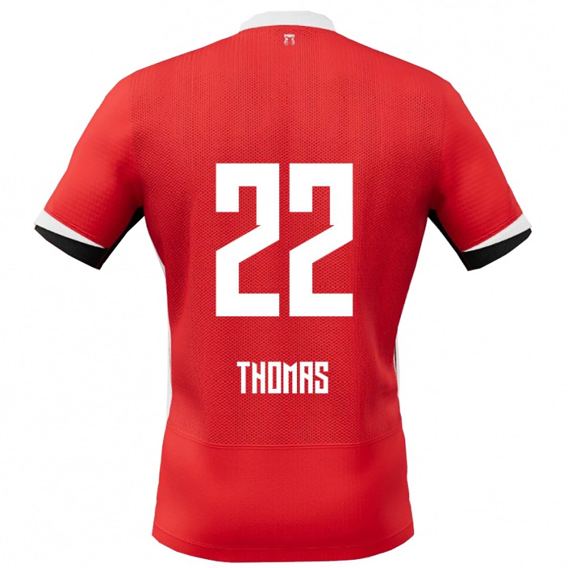 Danxen Women Kealyn Thomas #22 Red White Home Jersey 2025/26 T-Shirt