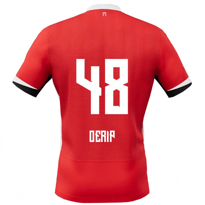 Danxen Women Julian Oerip #48 Red White Home Jersey 2025/26 T-Shirt