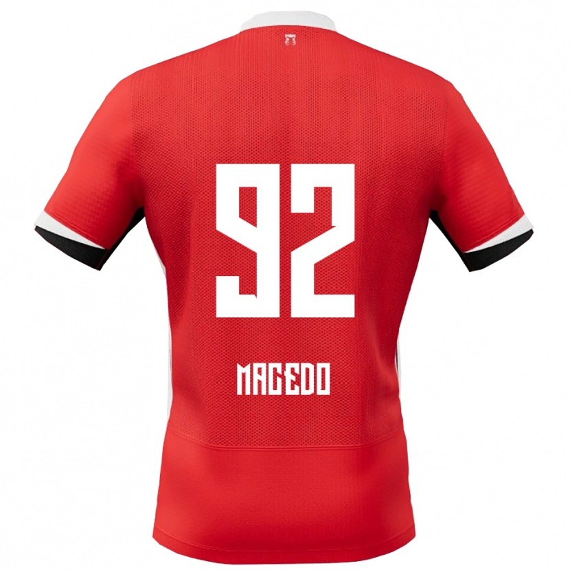 Danxen Women Rodrigo Macedo #92 Red White Home Jersey 2025/26 T-Shirt