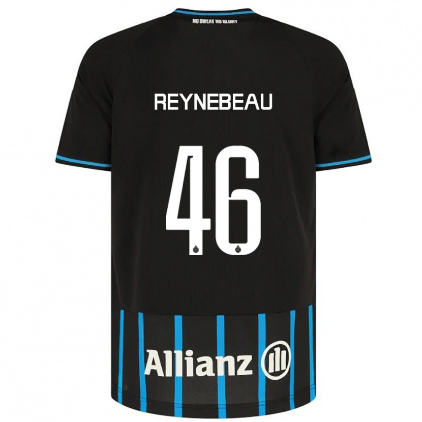 Danxen Women Clementine Reynebeau #46 Black Blue Home Jersey 2025/26 T-Shirt