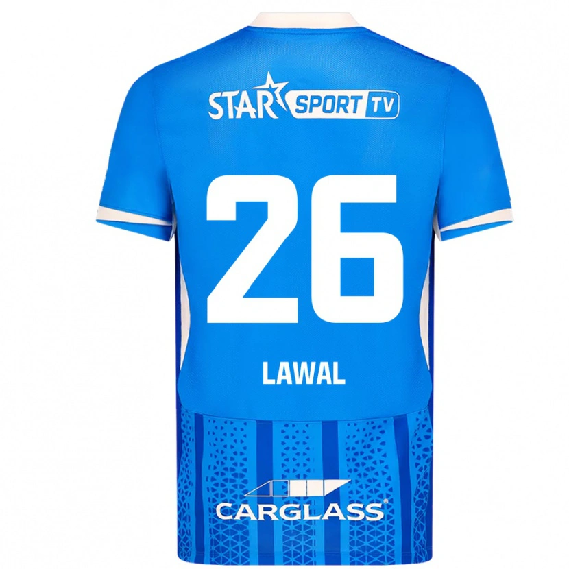 Danxen Women Tobias Lawal #26 Blue White Home Jersey 2025/26 T-Shirt