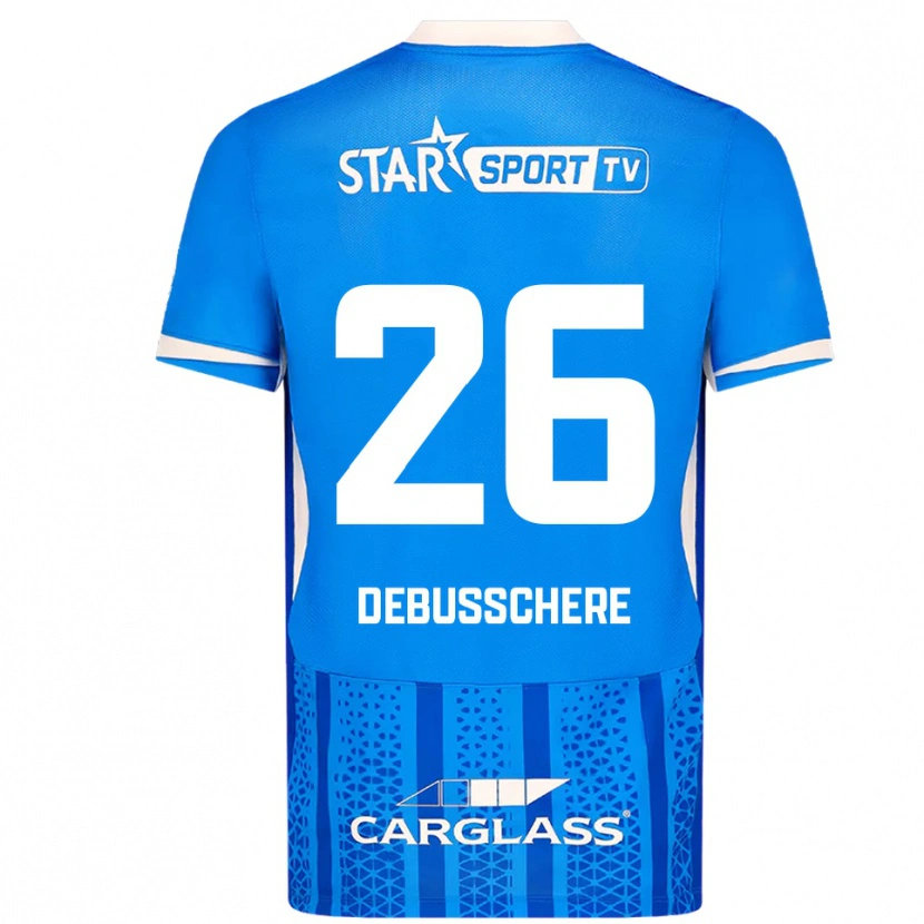 Danxen Women Vic Debusschere #26 Blue White Home Jersey 2025/26 T-Shirt