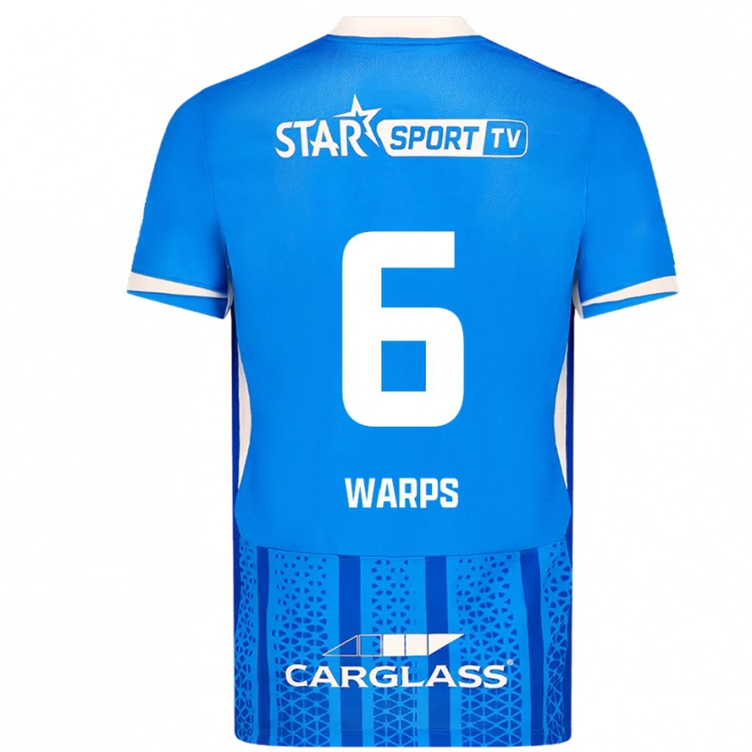 Danxen Women Isa Warps #6 Blue White Home Jersey 2025/26 T-Shirt