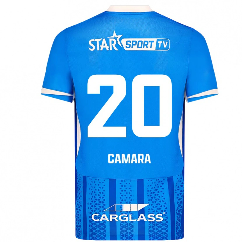 Danxen Women Ali Camara #20 Blue White Home Jersey 2025/26 T-Shirt