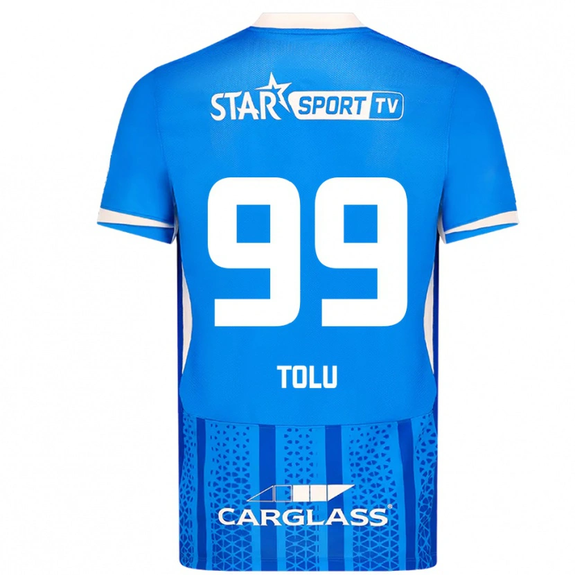 Danxen Women Tolu Arokodare #99 Blue White Home Jersey 2025/26 T-Shirt