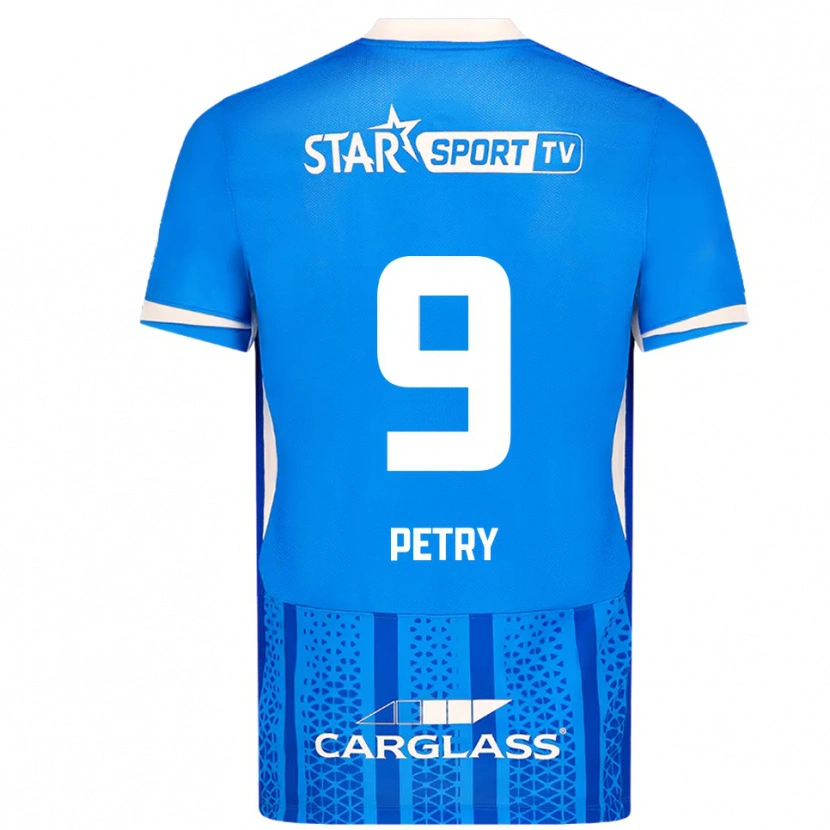 Danxen Women Lisa Petry #9 Blue White Home Jersey 2025/26 T-Shirt