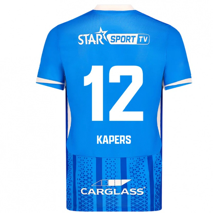 Danxen Women Wout Kapers #12 Blue White Home Jersey 2025/26 T-Shirt