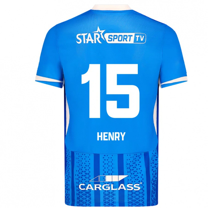 Danxen Women Zion Henry #15 Blue White Home Jersey 2025/26 T-Shirt