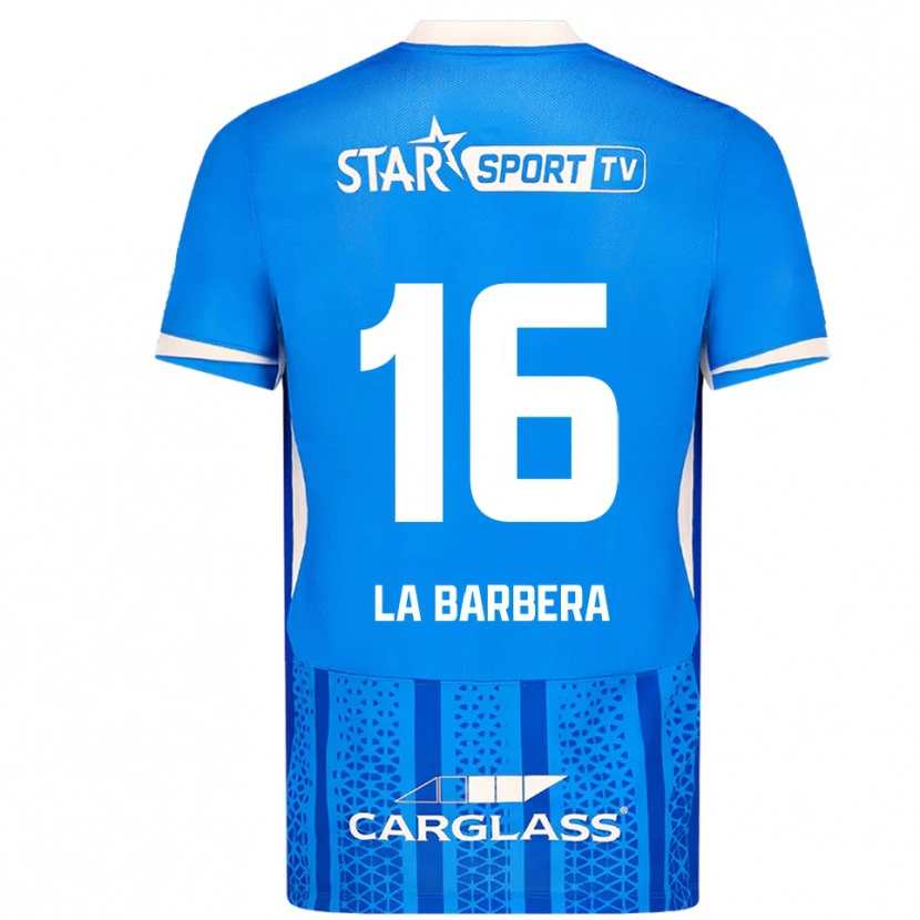 Danxen Women Yonni La Barbera #16 Blue White Home Jersey 2025/26 T-Shirt