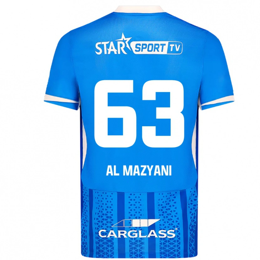 Danxen Women Faissal Al Mazyani #63 Blue White Home Jersey 2025/26 T-Shirt