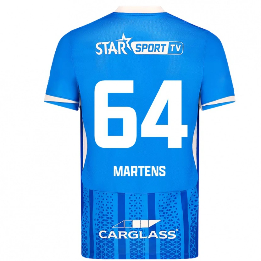 Danxen Women Nolan Martens #64 Blue White Home Jersey 2025/26 T-Shirt