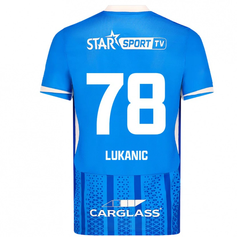 Danxen Women Luka Lukanic #78 Blue White Home Jersey 2025/26 T-Shirt