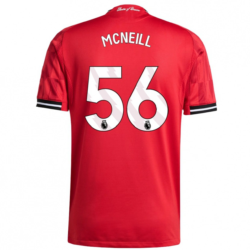 Danxen Women Charlie Mcneill #56 Red Black White Home Jersey 2025/26 T-Shirt