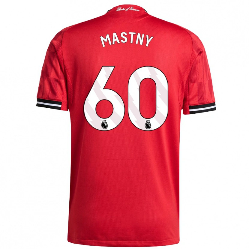 Danxen Women Ondrej Mastny #60 Red Black White Home Jersey 2025/26 T-Shirt