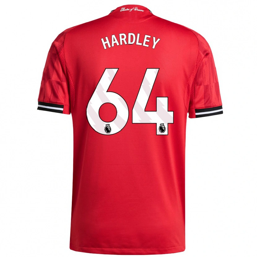 Danxen Women Bjorn Hardley #64 Red Black White Home Jersey 2025/26 T-Shirt