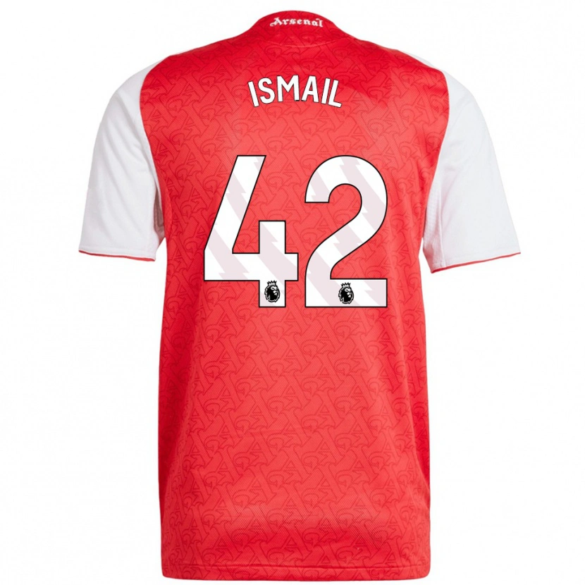 Danxen Women Cam'ron Ismail #42 Red White Home Jersey 2025/26 T-Shirt