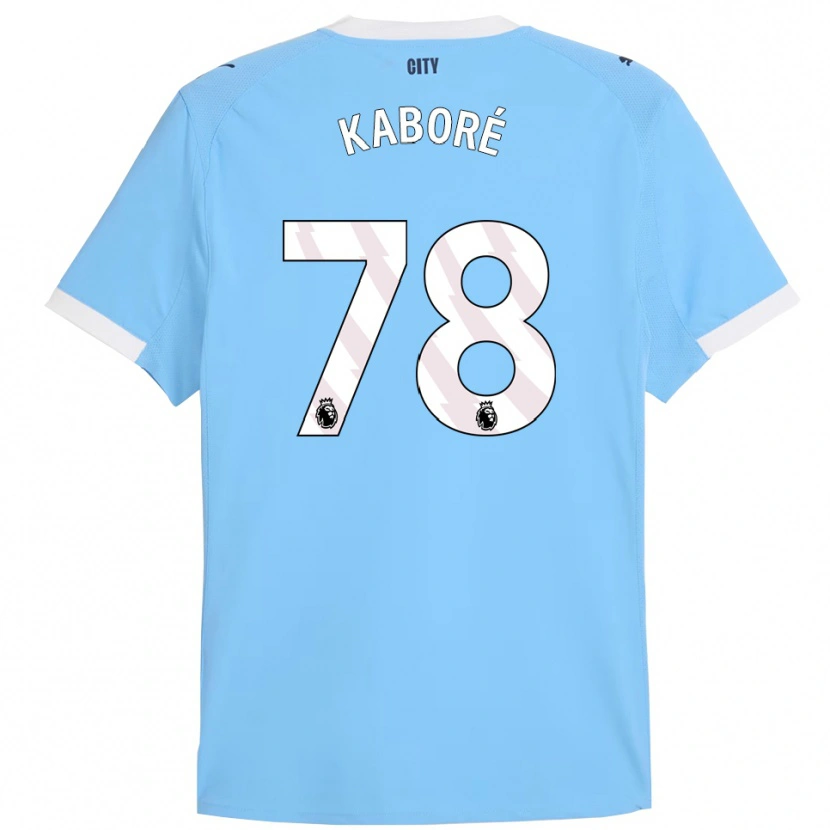 Danxen Women Issa Kaboré #78 Sky Blue White Home Jersey 2025/26 T-Shirt