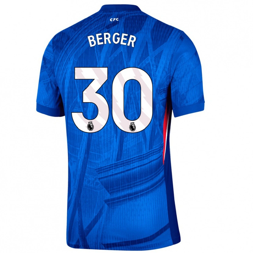 Danxen Women Ann-Katrin Berger #30 Blue White Home Jersey 2025/26 T-Shirt