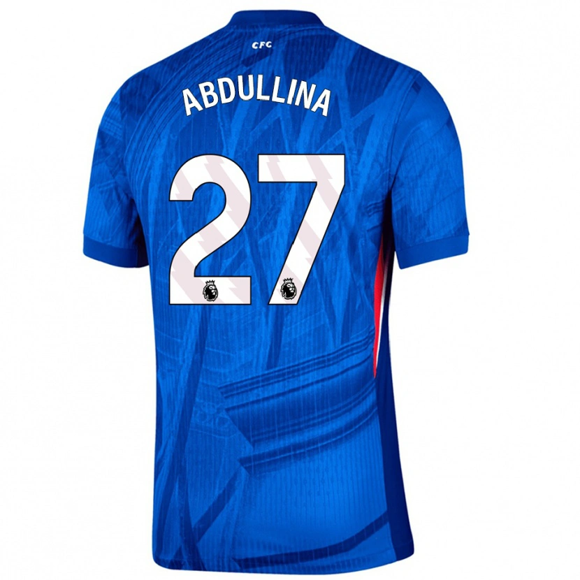 Danxen Women Alsu Abdullina #27 Blue White Home Jersey 2025/26 T-Shirt