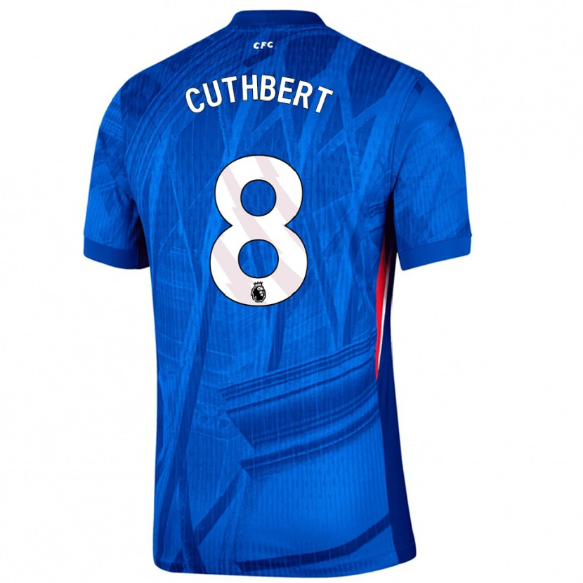 Danxen Women Erin Cuthbert #8 Blue White Home Jersey 2025/26 T-Shirt