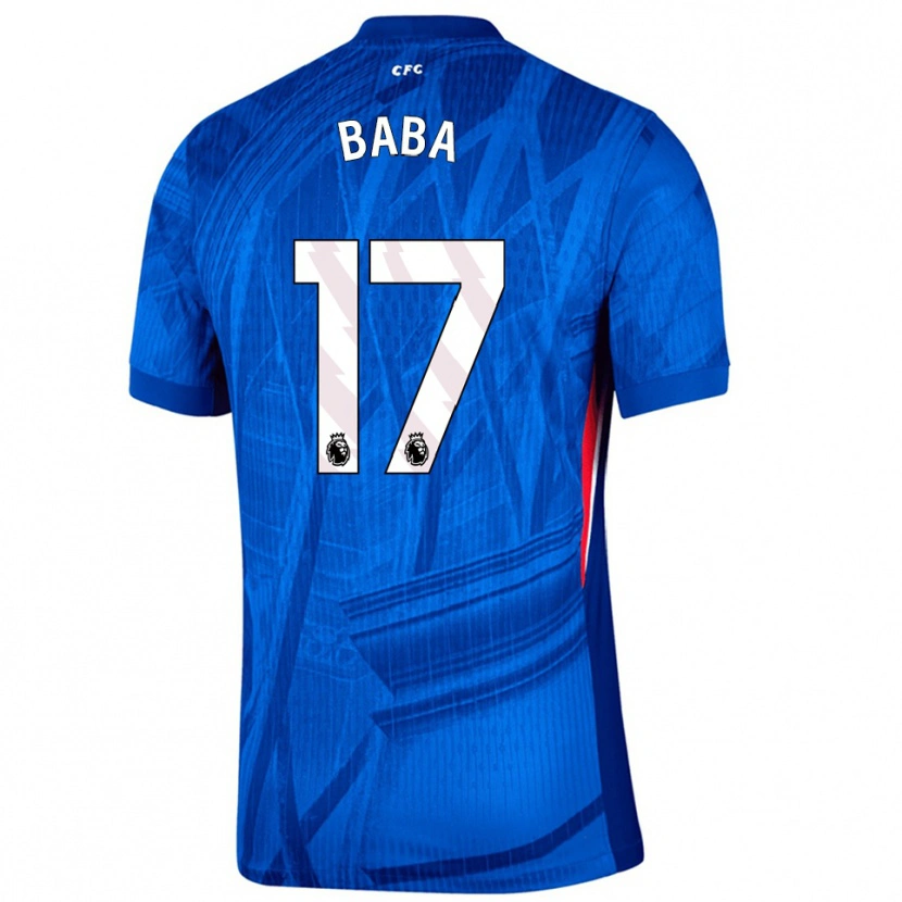 Danxen Women Abdul-Rahman Baba #17 Blue White Home Jersey 2025/26 T-Shirt