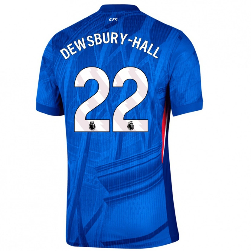 Danxen Women Kiernan Dewsbury-Hall #22 Blue White Home Jersey 2025/26 T-Shirt