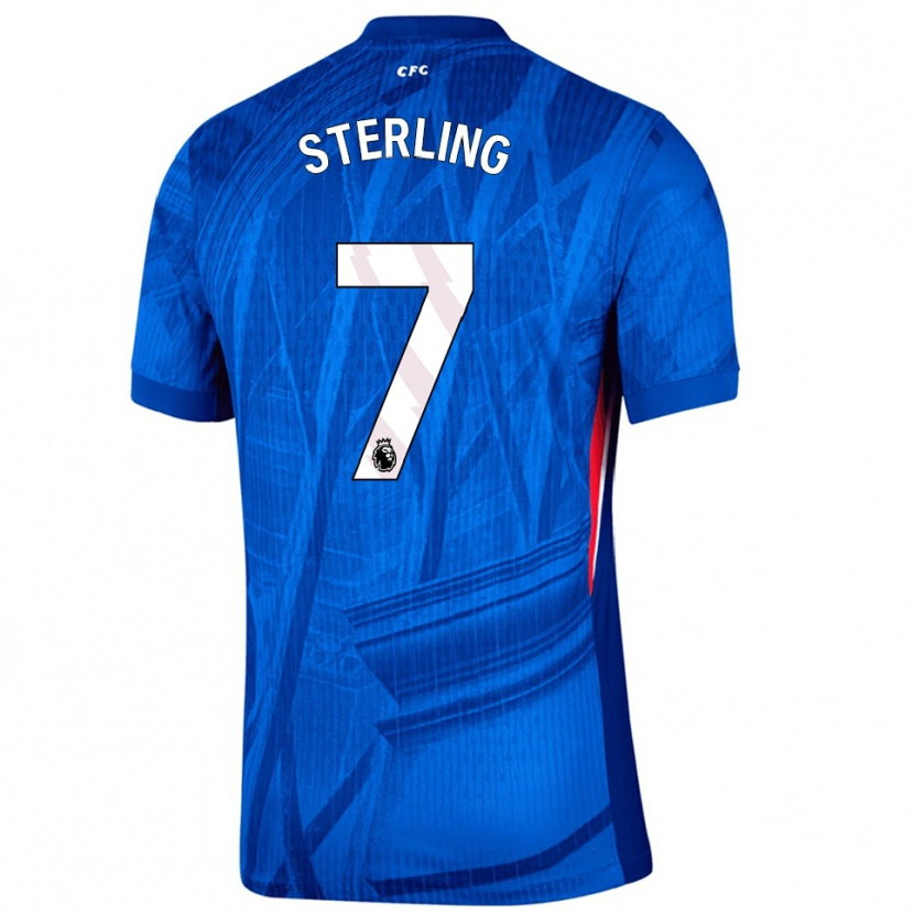 Danxen Women Raheem Sterling #7 Blue White Home Jersey 2025/26 T-Shirt
