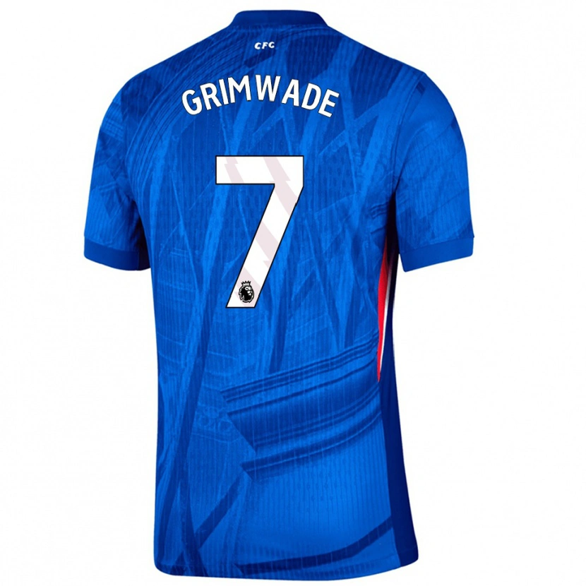 Danxen Women Heze Grimwade #7 Blue White Home Jersey 2025/26 T-Shirt