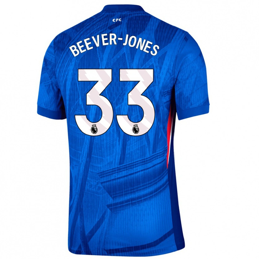 Danxen Women Aggie Beever-Jones #33 Blue White Home Jersey 2025/26 T-Shirt