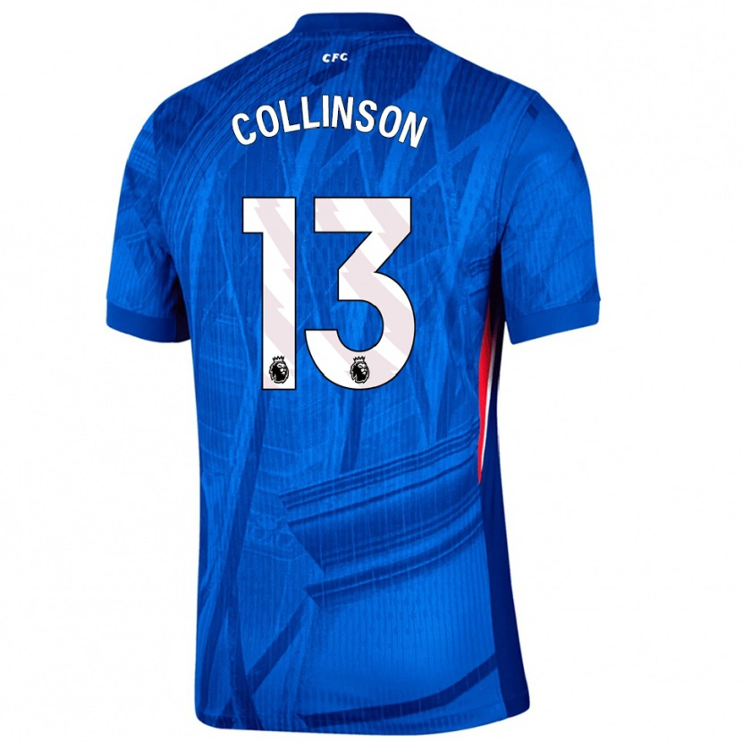 Danxen Women Isaac Collinson #13 Blue White Home Jersey 2025/26 T-Shirt