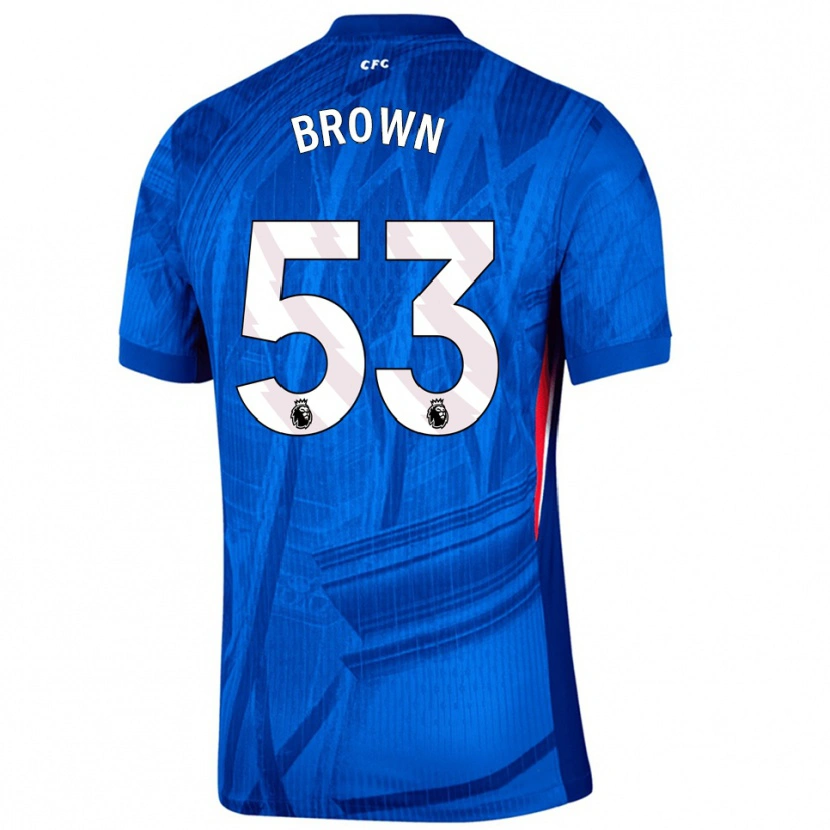 Danxen Women Lola Brown #53 Blue White Home Jersey 2025/26 T-Shirt