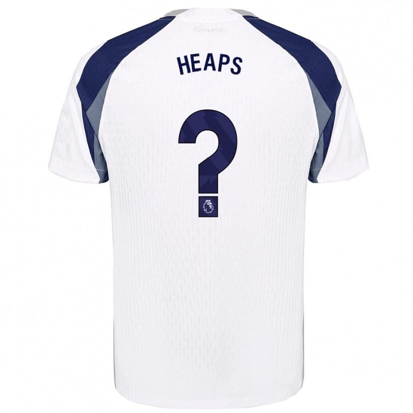Danxen Women Billy Heaps #0 White Navy Home Jersey 2025/26 T-Shirt
