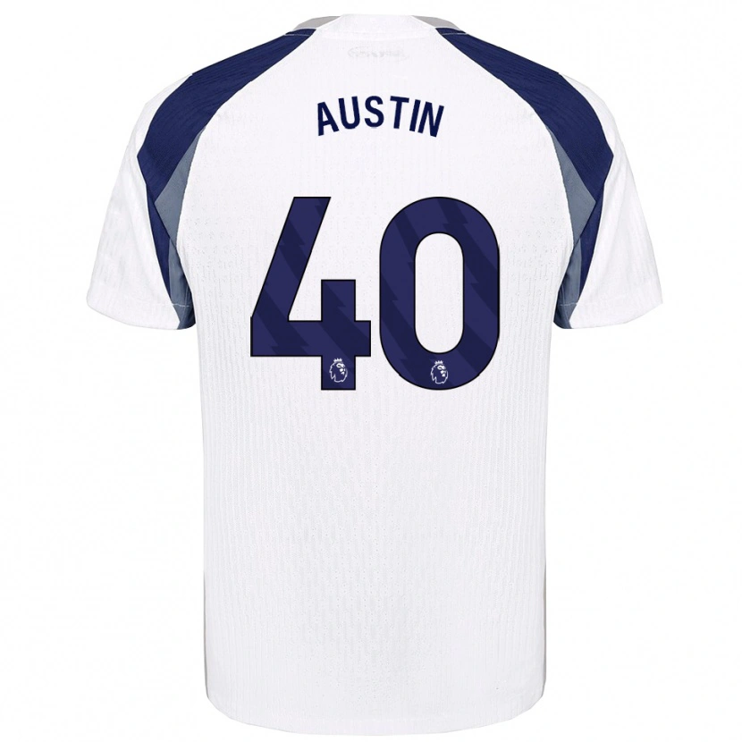 Danxen Women Brandon Austin #40 White Navy Home Jersey 2025/26 T-Shirt