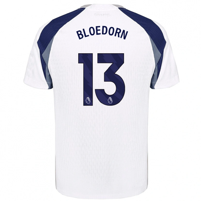 Danxen Women Carey Bloedorn #13 White Navy Home Jersey 2025/26 T-Shirt