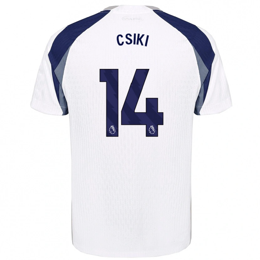 Danxen Women Anna Csiki #14 White Navy Home Jersey 2025/26 T-Shirt