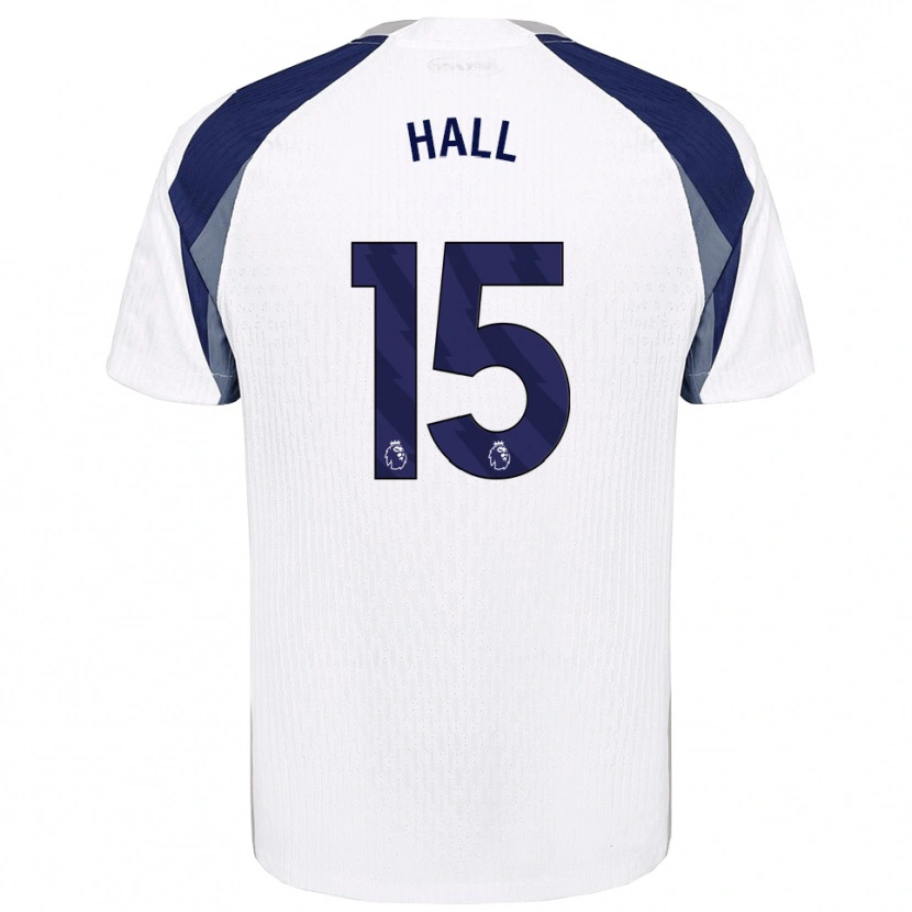 Danxen Women Tye Hall #15 White Navy Home Jersey 2025/26 T-Shirt