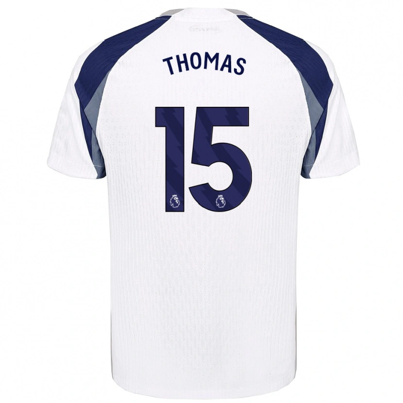 Danxen Women Cameron Thomas #15 White Navy Home Jersey 2025/26 T-Shirt